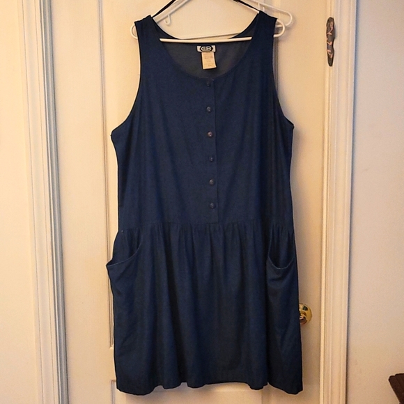 Vintage CB IV Denim Button from Jumper with Pockets! - Picture 3 of 16